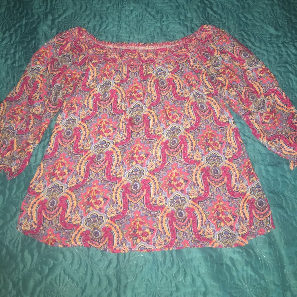 Comfy Off the Shoulder Top - Picture 2 of 5